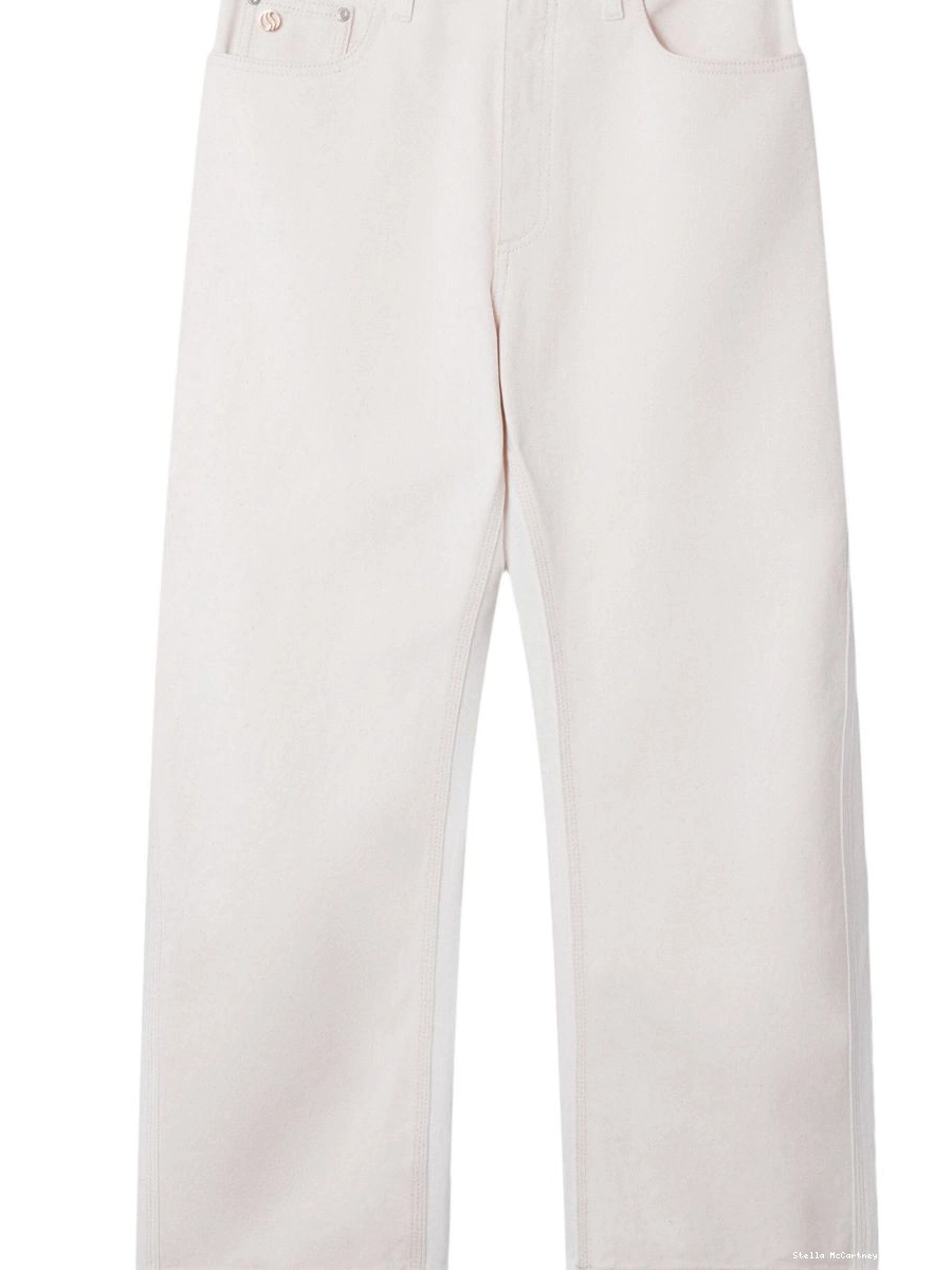 Affordable Stella cropped high-waist jeans Women McCartney 0720